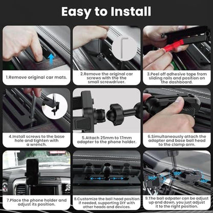 Phone Metal Mount: Kaishengyuan Ram Truck Dash Mount – Packaging