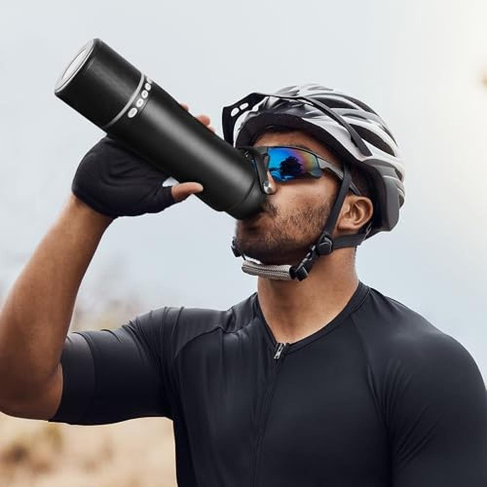 Water Speaker: KAKULO Modular Insulated Water Bottle with – In Use