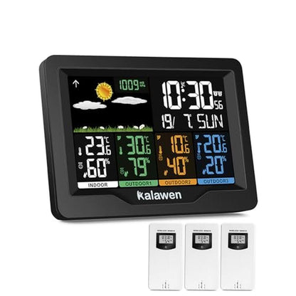 Kalawen Home Wireless Weather Station – Front View