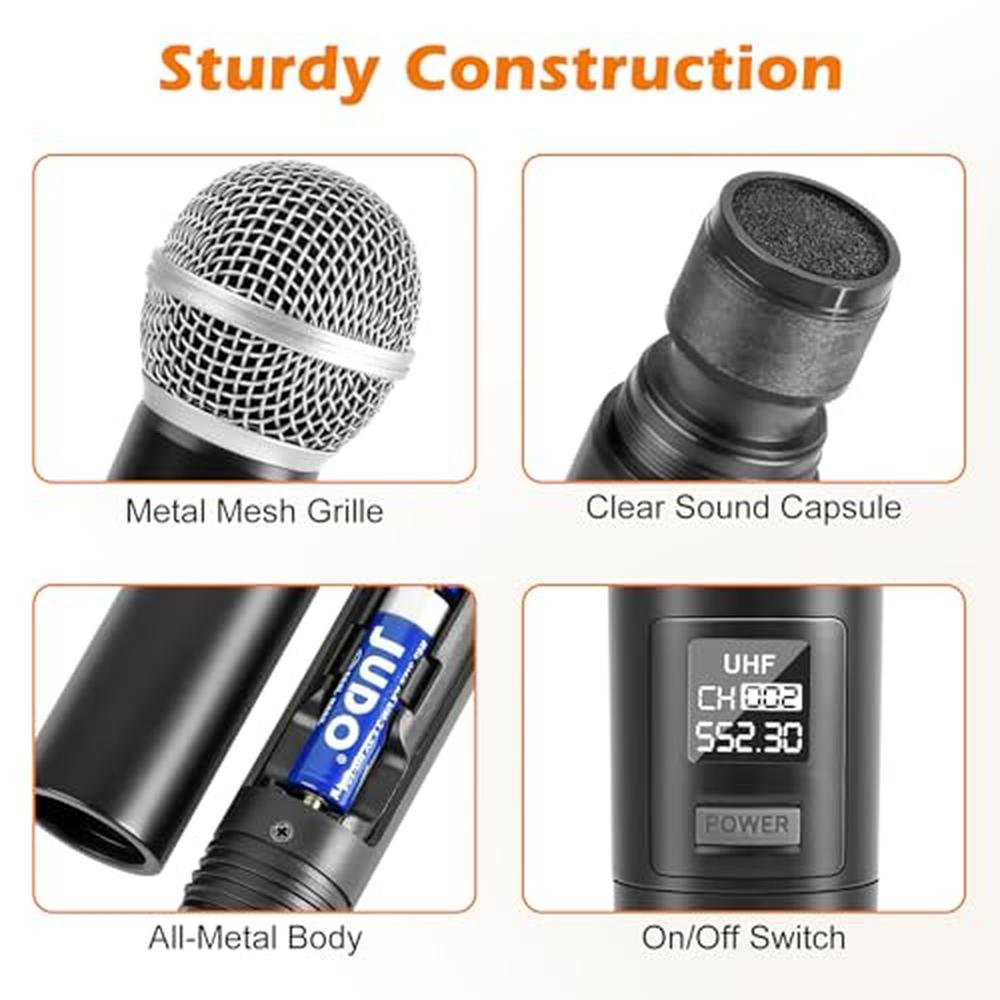 Microphone Kaschun: Kaschun KA-328 Dual UHF Handheld – In Use