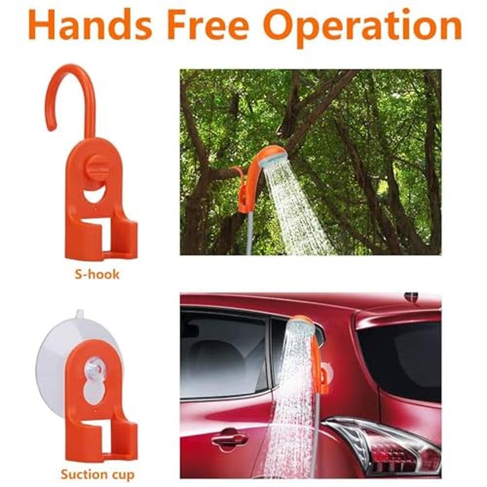 Camping Shower: KEDSUM Portable Camping Shower Pump with – Packaging