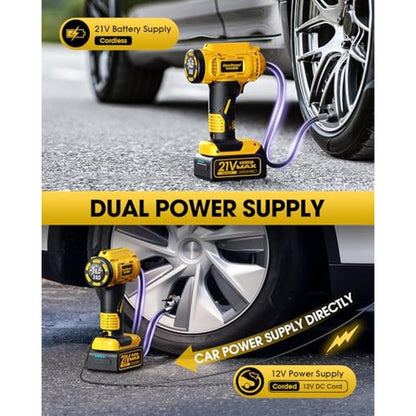 Air Tire Inflator: KeenPower Cordless Portable Air – Packaging