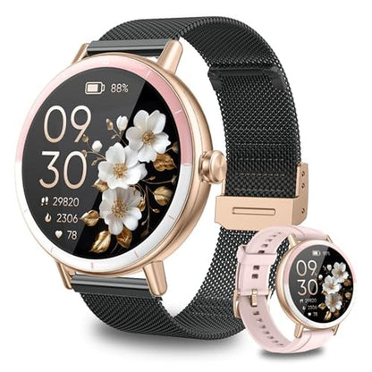 Keeponfit Smart Watch: Premium High-End Fitness Tracker – Front View