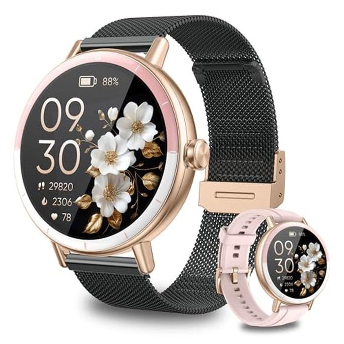 Keeponfit Smart Watch: Premium High-End Fitness Tracker – Front View