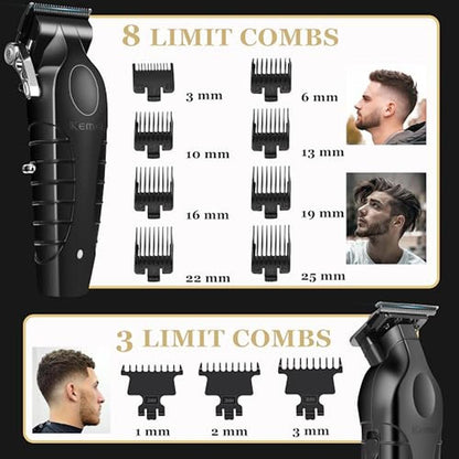 KEMEI Professional Hair Clipper and Trimmers Set – Packaging
