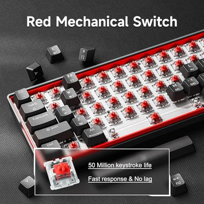 Keyboard Kemove: KEMOVE K61SE Gaming Mechanical Keyboard – Close-up Detail