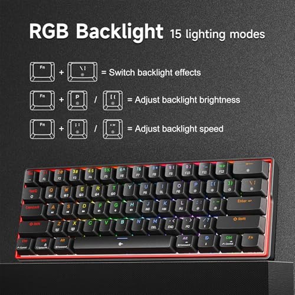 Keyboard Kemove: KEMOVE K61SE Gaming Mechanical Keyboard – In Use