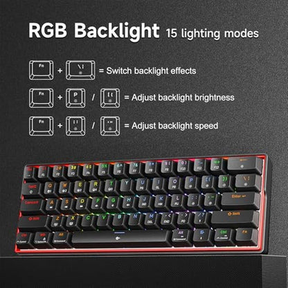 Keyboard Kemove: KEMOVE K61SE Gaming Mechanical Keyboard – In Use