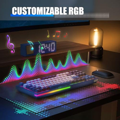 Kemove K87 Wireless TKL Mechanical Gaming Keyboard – Packaging