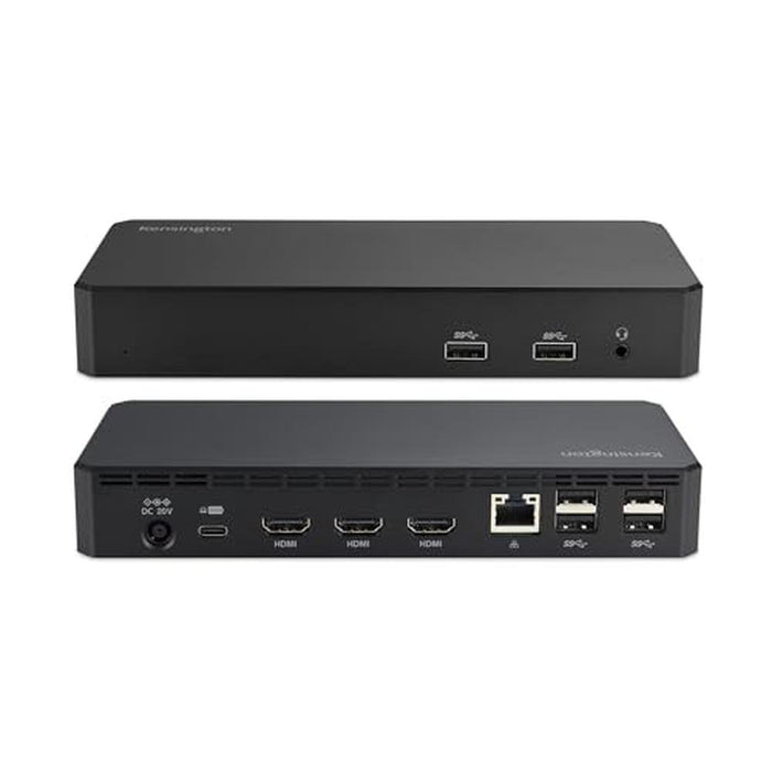 Docking Station: Kensington SD4760P 11-in-1 USB-C Docking – Front View