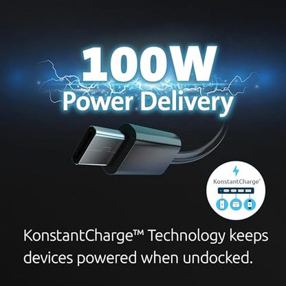 Docking Station: Kensington SD4760P 11-in-1 USB-C Docking – In Use