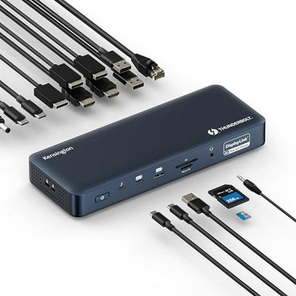 Kensington SD5900T: Thunderbolt 4 Docking Station with – Front View
