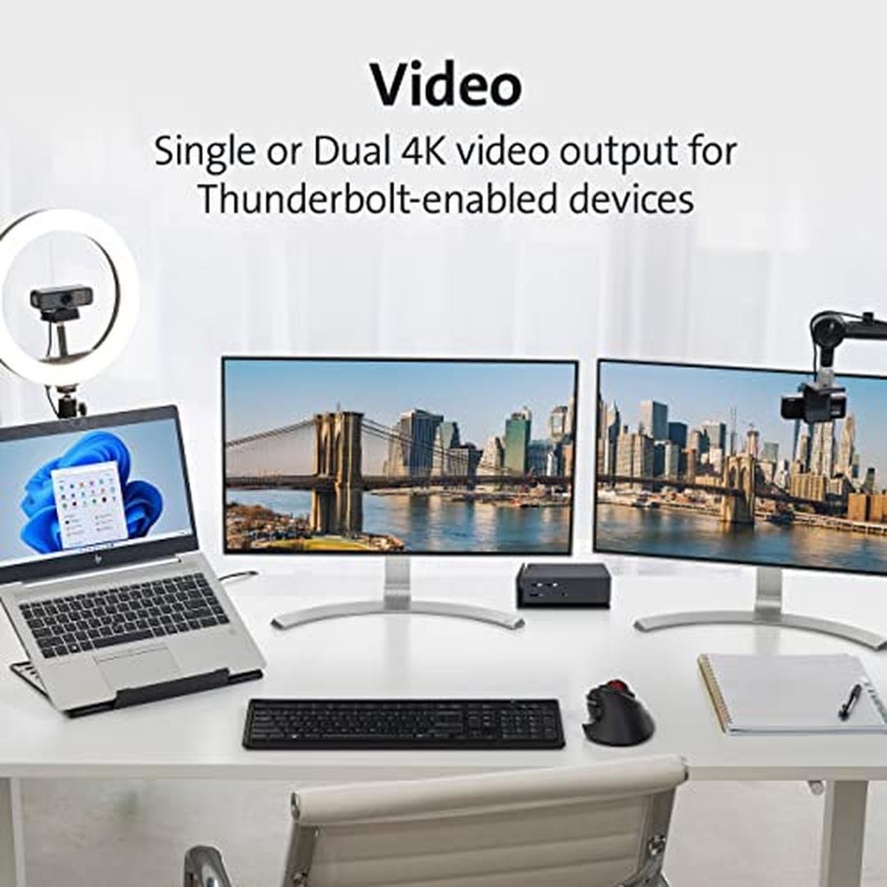 Kensington Thunderbolt 4 Dock – In Use