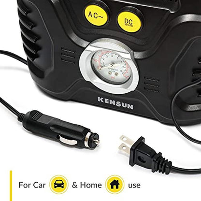 Kensun Portable Air Compressor Pump – Close-up Detail