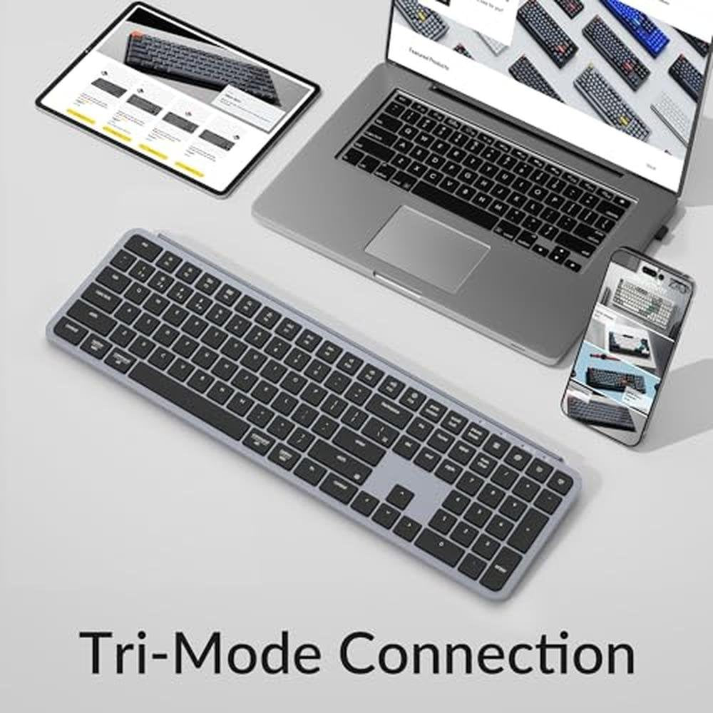 Keychron B6 Pro Ultra Thin Wireless Keyboard – Close-up Detail