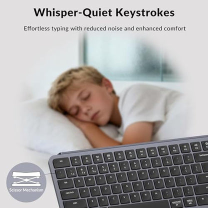 Keychron B6 Pro Ultra Thin Wireless Keyboard – In Use
