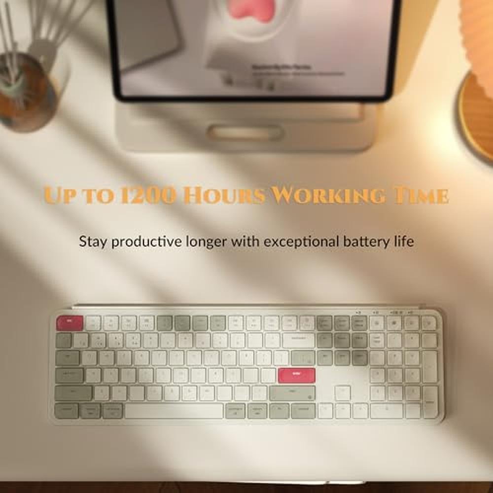 Keychron B6 Pro Ultra Thin Wireless Keyboard – Side View
