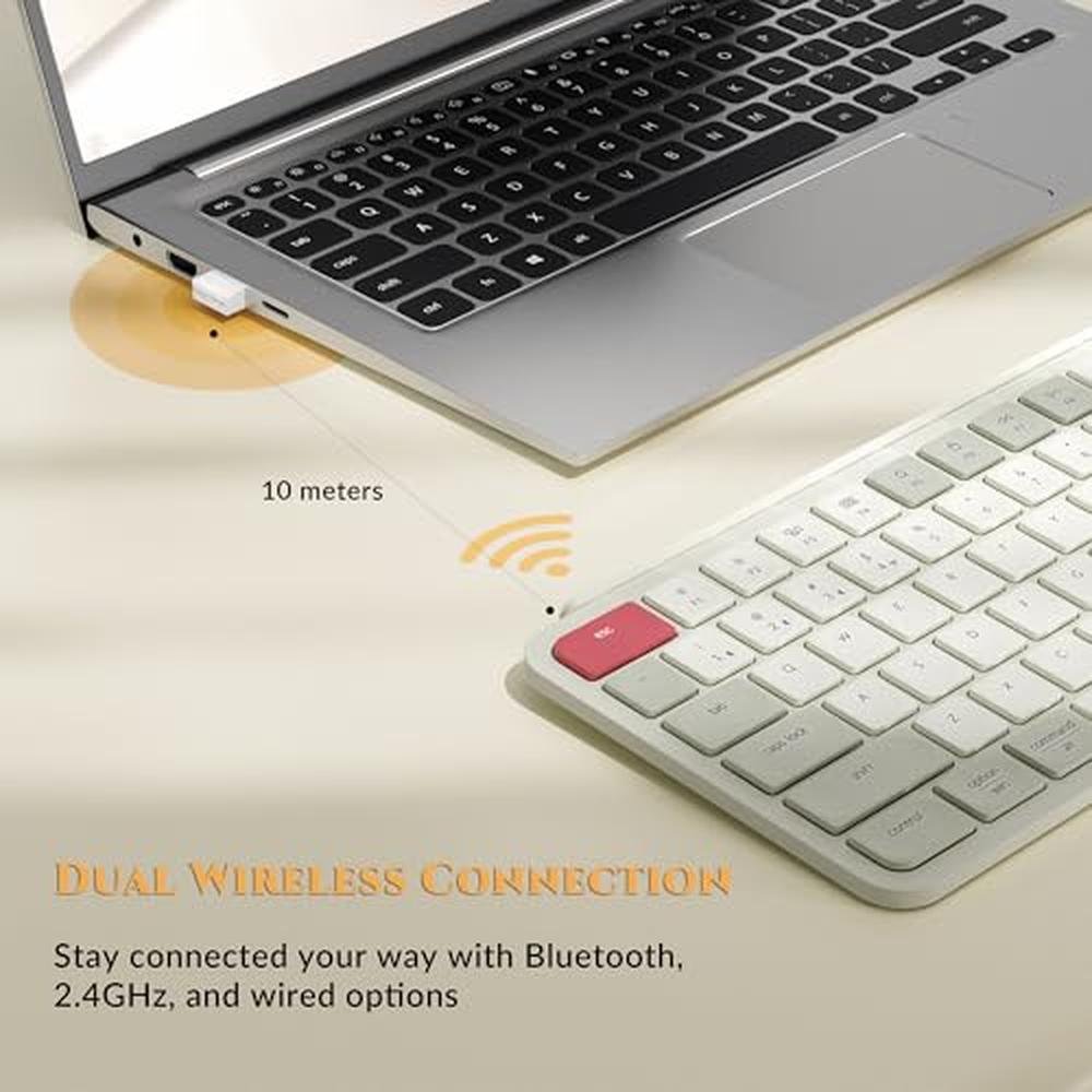 Keychron B6 Pro Ultra Thin Wireless Keyboard – Close-up Detail