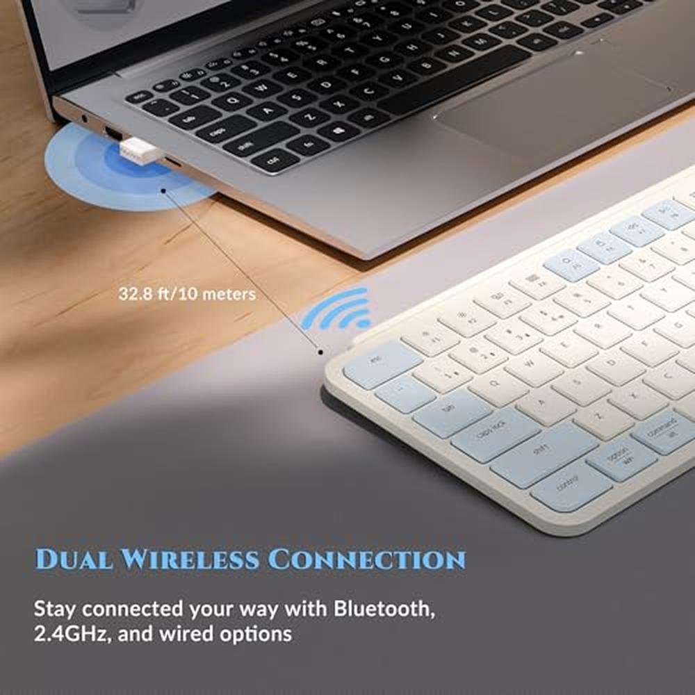Keychron Thin Keyboard: Keychron B6 Pro Ultra Thin Wireless – Close-up Detail