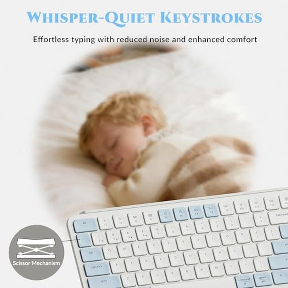 Keychron Thin Keyboard: Keychron B6 Pro Ultra Thin Wireless – In Use