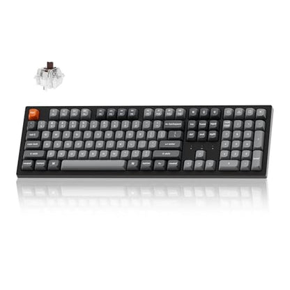 Keychron K10 Max Wireless Custom Mechanical Keyboard – Front View