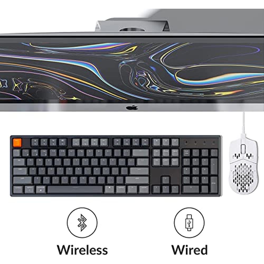 Keychron Keyboard: Keychron K10 RGB Full-Size Hot-Swappable – Packaging