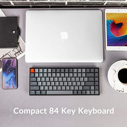 Keyboard Key: Keychron K2 75% Layout Bluetooth Mechanical – Side View