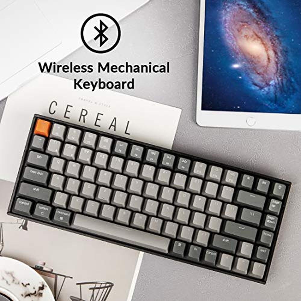 Keyboard Key: Keychron K2 75% Layout Bluetooth Mechanical – In Use