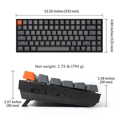 Keyboard Key: Keychron K2 75% Layout Bluetooth Mechanical – Packaging