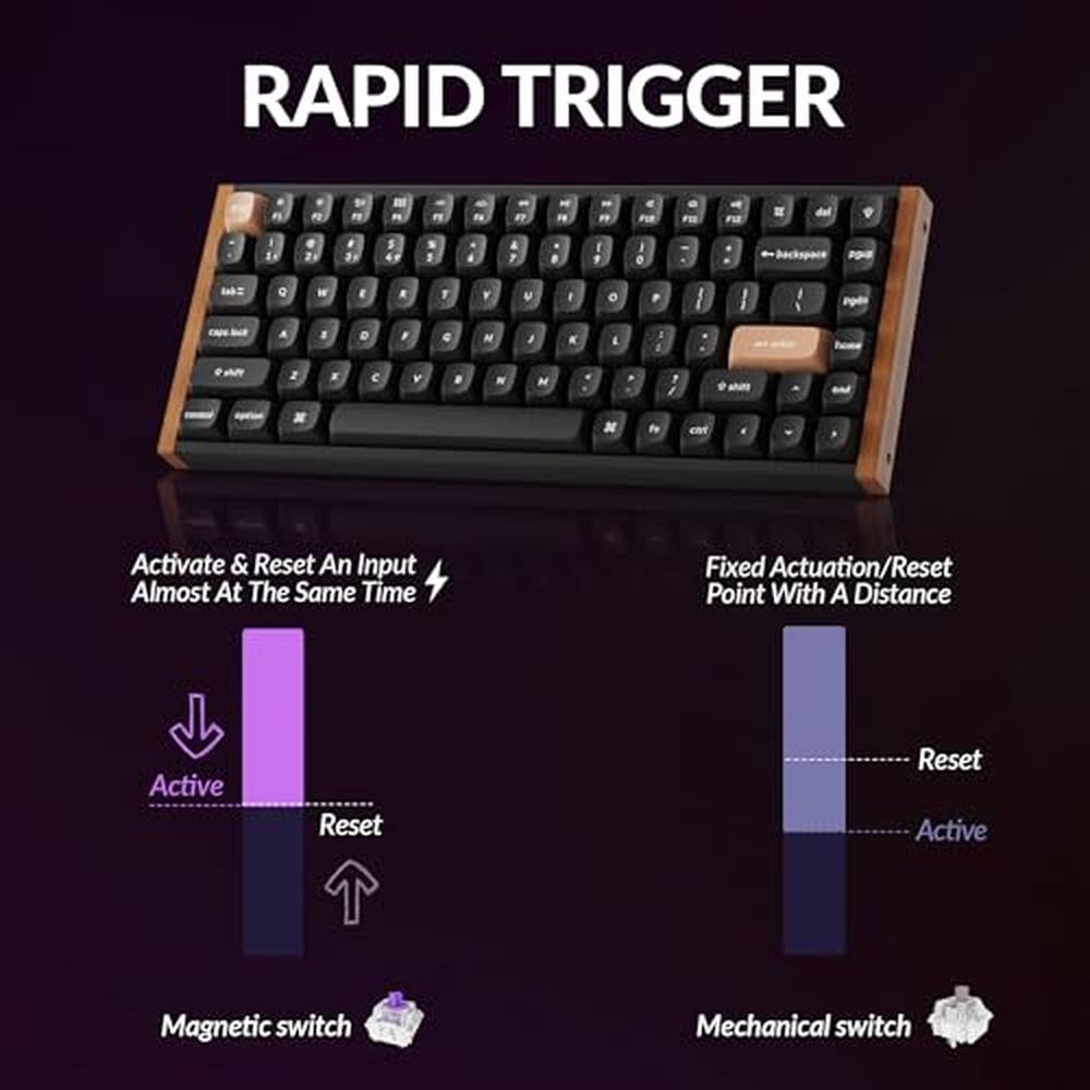 Keychron K2 HE Rapid Trigger: Wireless Custom Keyboard with – Packaging