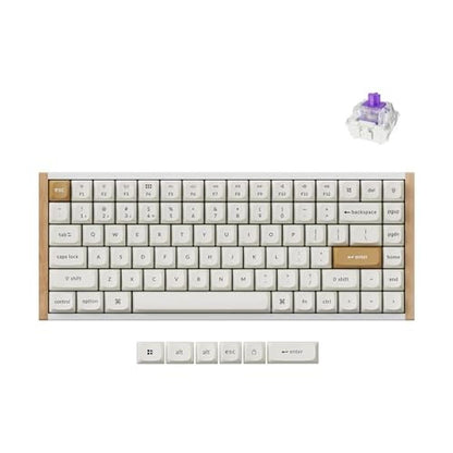 Keychron K2 HE Rapid Trigger: Wireless Custom Keyboard with – Front View