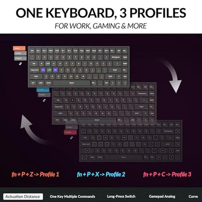 Keychron K2 HE Rapid Trigger: Wireless Custom Keyboard with – In Use