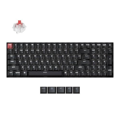 Keychron Layout: Keychron K4 96% Mechanical Keyboard – Front View