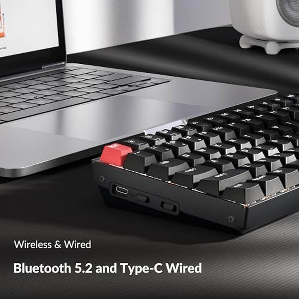Keychron Layout: Keychron K4 96% Mechanical Keyboard – Close-up Detail
