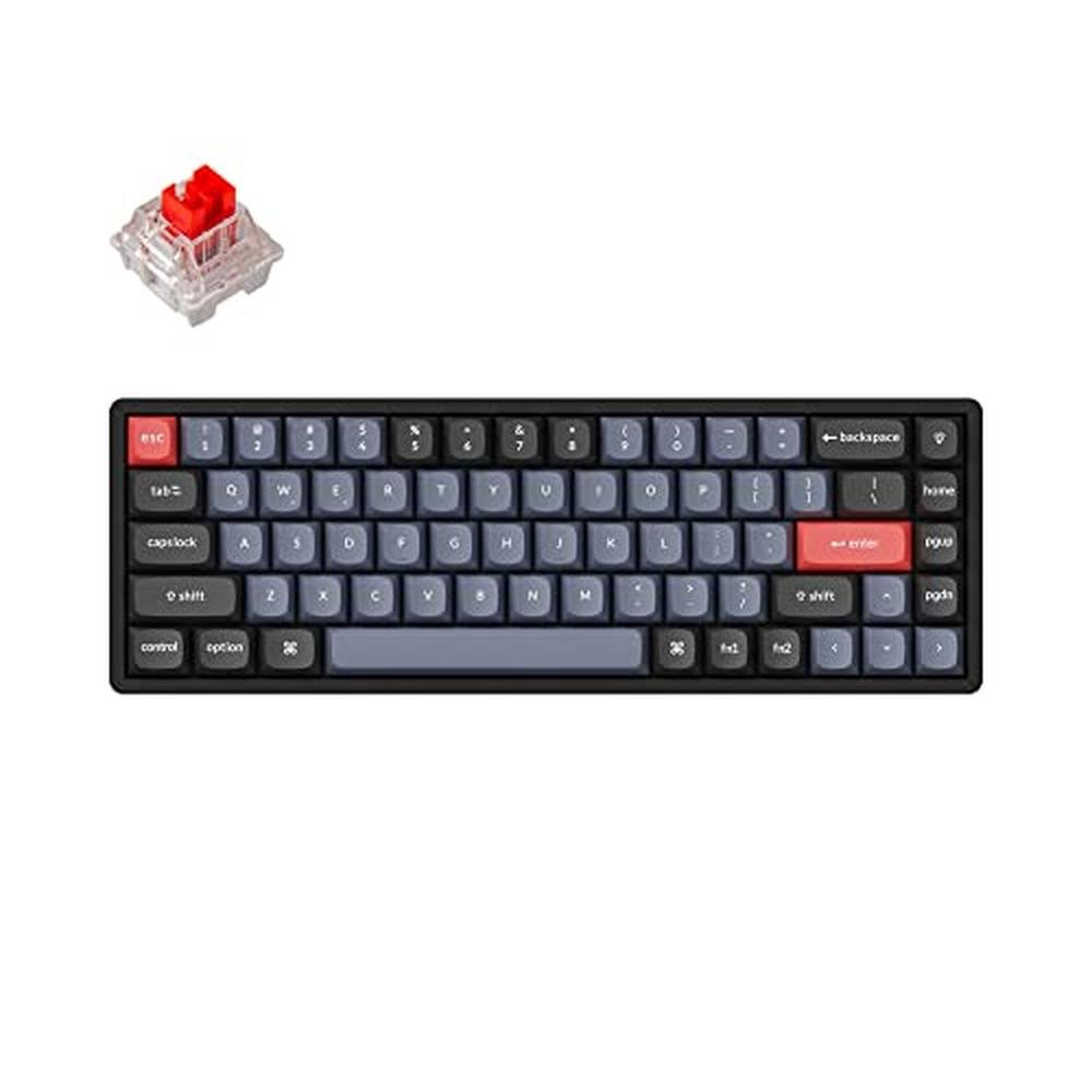 Keychron Keyboard: Keychron K6 Pro Wireless Custom – Front View