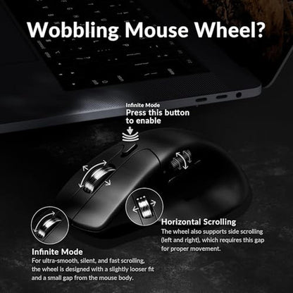 Keychron M6 Silent Wireless Gaming Mouse – In Use
