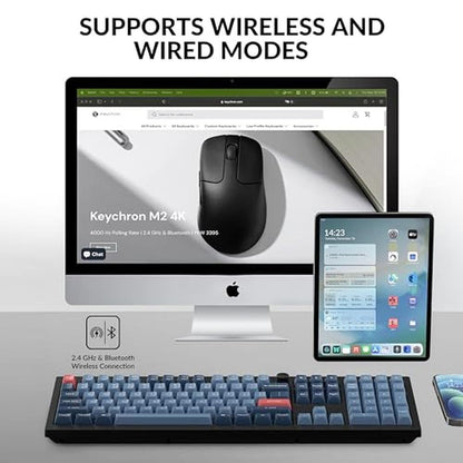 Keychron V6 Max Wireless Custom Mechanical Keyboard – Close-up Detail