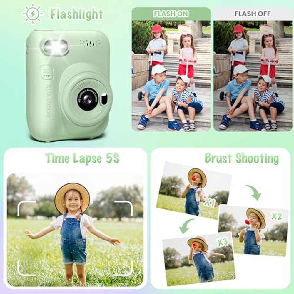 Camera Kids: 3.0 HD 32MP 1080P Toddler Digital Camera with – In Use
