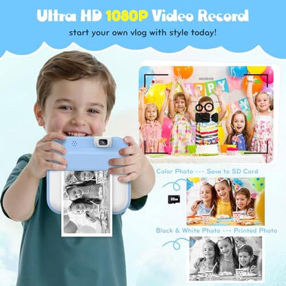 Camera Instant Print: Kids Digital Camera with Flip Lens – Packaging