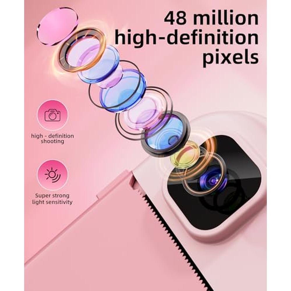 Kids Camera: Instant Print for Boys and Girls 48MP HD – Close-up Detail