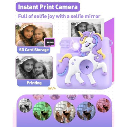 Kids Camera Instant Print: 1080P Digital Camera for Girls – Close-up Detail