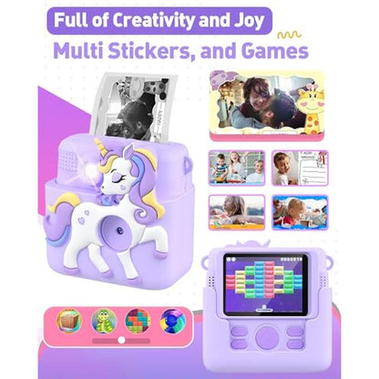 Kids Camera Instant Print: 1080P Digital Camera for Girls – Packaging