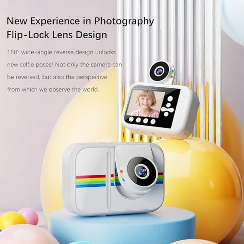 Kids Camera: Instant Print Kids Digital Camera with 3 Color – Packaging