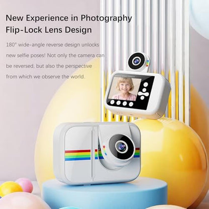 Kids Camera: Instant Print Kids Digital Camera with 3 Color – Packaging