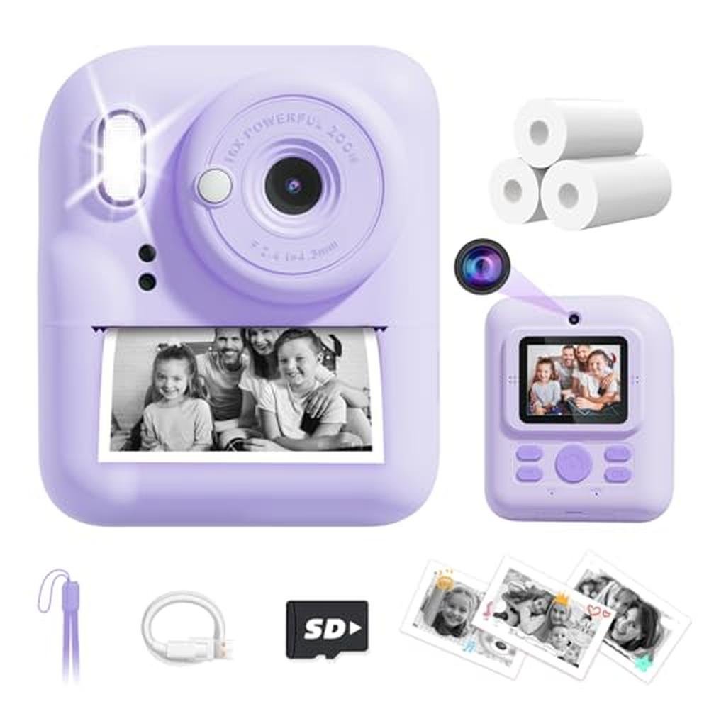 Kids Camera: Joyjam Instant Print Dual Lens Selfie Digital – Front View