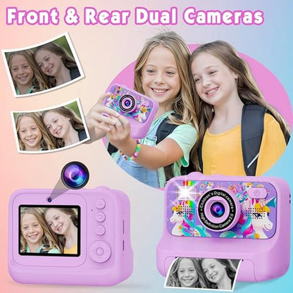 Kids Camera: Premium Instant Print Digital Camera with – Close-up Detail