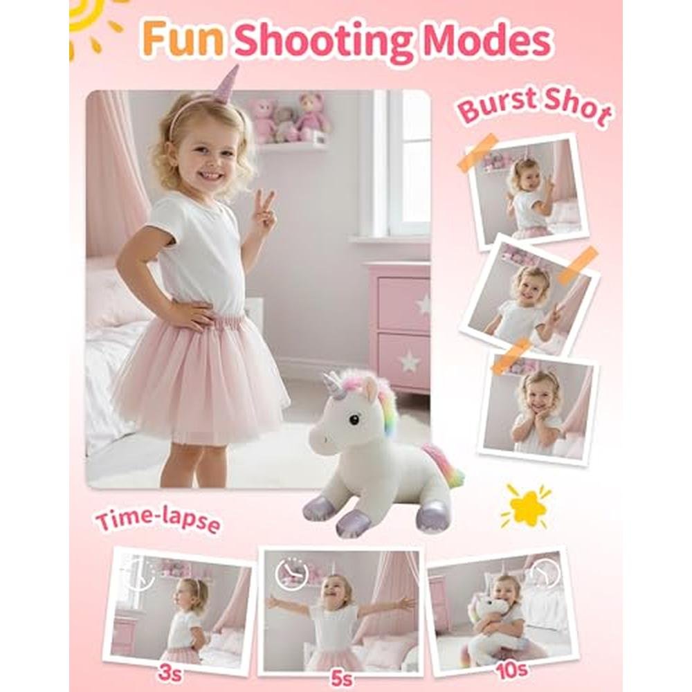 Camera Kids: Instant Print Camera for Kids 1080p Video – In Use