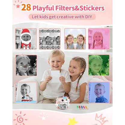 Camera Kids: Instant Print Camera for Kids 1080p Video – Packaging