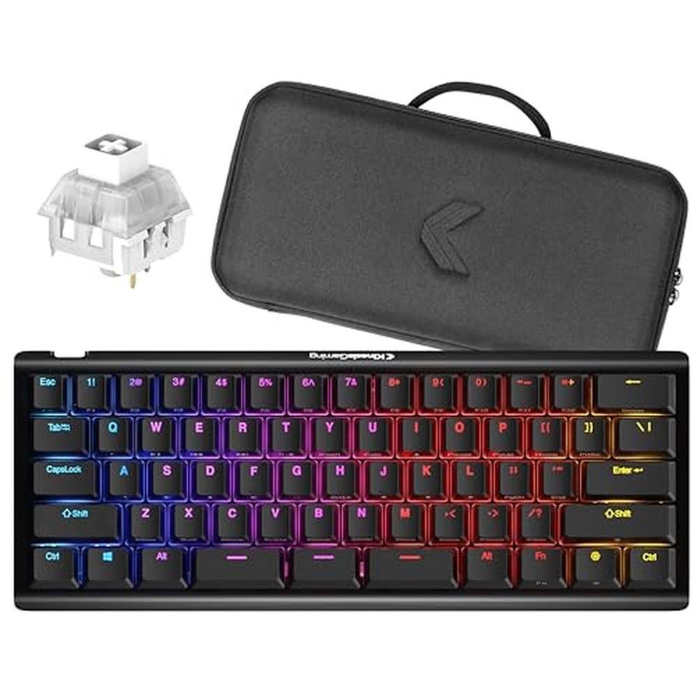 Kinesis Gaming: Kinesis TKO Mechanical Keyboard Clicky – Front View