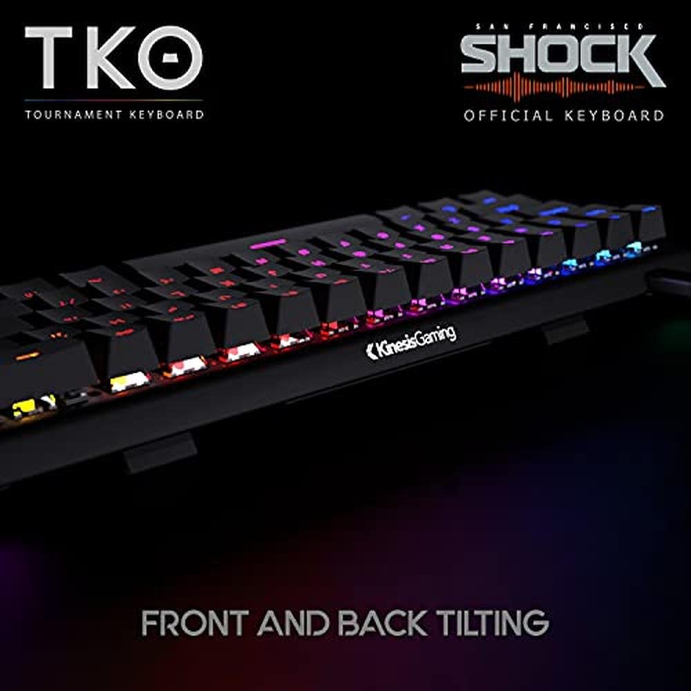 Kinesis Gaming: Kinesis TKO Mechanical Keyboard Clicky – Close-up Detail